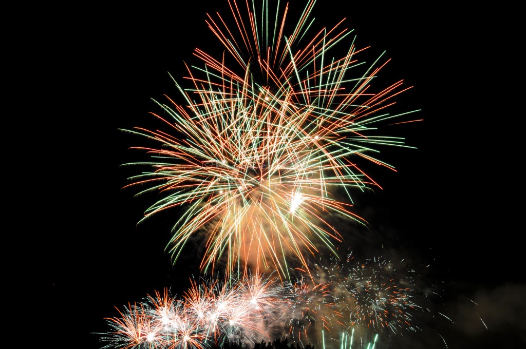 | Spectacular Fireworks at the Calgary Canada Day Celebrations